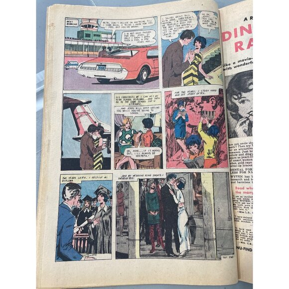 Charlton Comics I Love You #75 October 1968 Vol. 1 Romantic Bagged Boarded - Picture 6 of 7